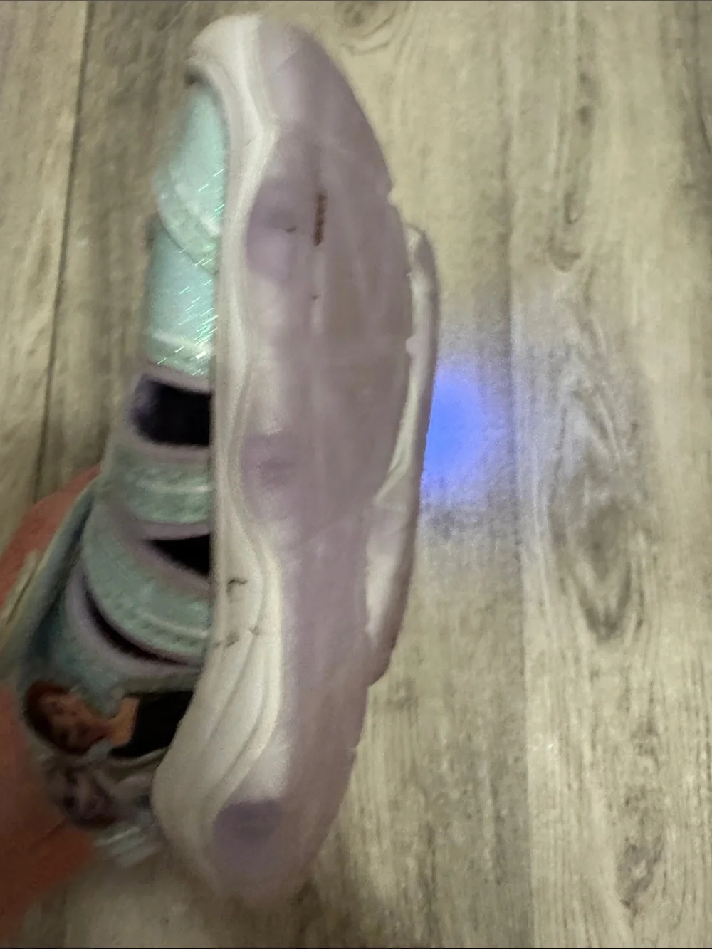 Disney sparkly teal
